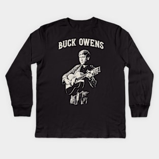 Buck Owens Kids Long Sleeve T-Shirt